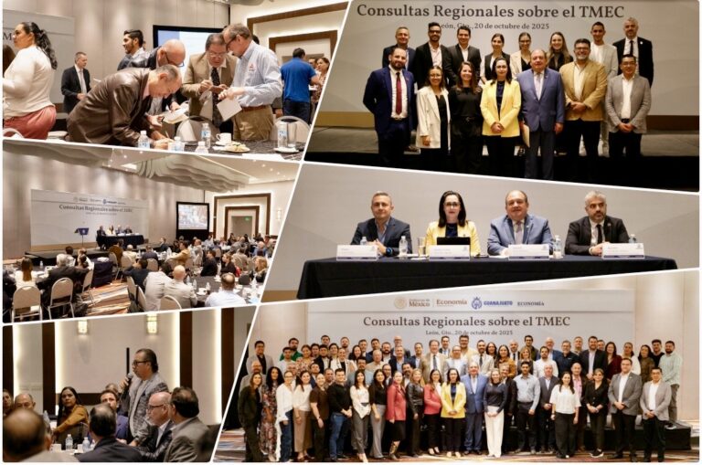 Fortalece Guanajuato sectores estratégicos en consulta regional del TMEC
