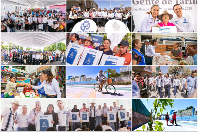 Entrega Gobierno de la Gente más obras en Tarimoro y Juventino Rosas.