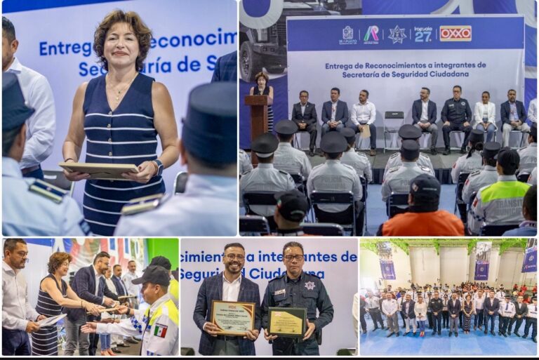 POR SU ACTUACIÓN SOBRESALIENTE, 22 POLICÍAS MUNICIPALES DE IRAPUATO SON RECONOCIDOS