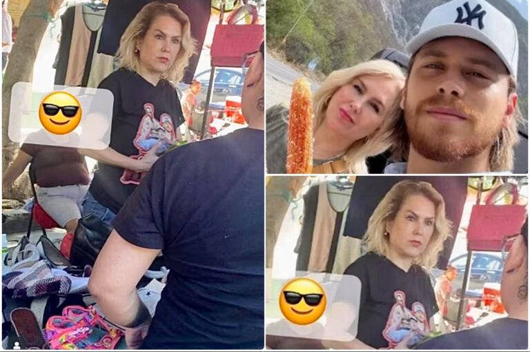 CAPTAN A LA MAMÁ DE ALDO DE NIGRIS VENDIENDO EN UN MERCADO PESE AL TRIUNFO DE SU HIJO