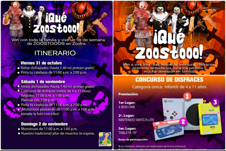 Listo el fin de semana espeluznante en el ZooIra