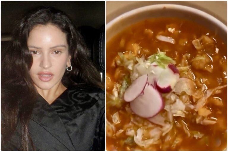 ROSALÍA SE DEJA CONSENTIR CON UN POZOLE EN LA CDMX Y SORPRENDE A SUS FANS