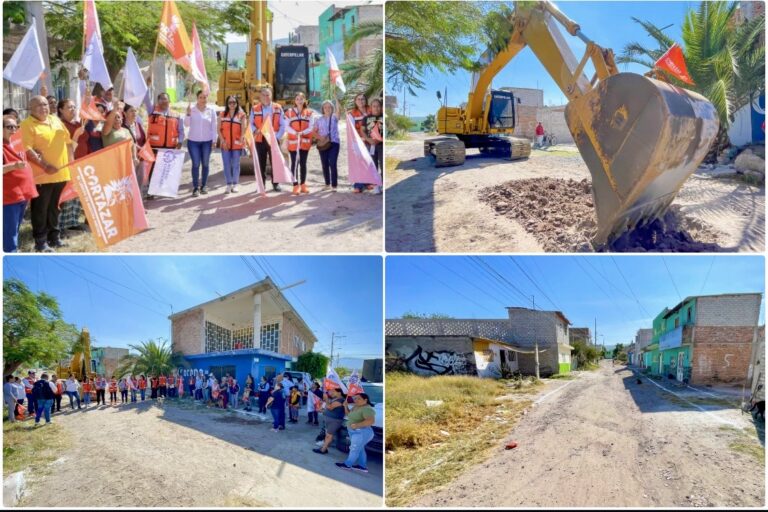 ARRANCA OBRA EN LA CALLE REPÚBLICA DE ARGENTINA EN LA COLONIA PANAMERICANA.