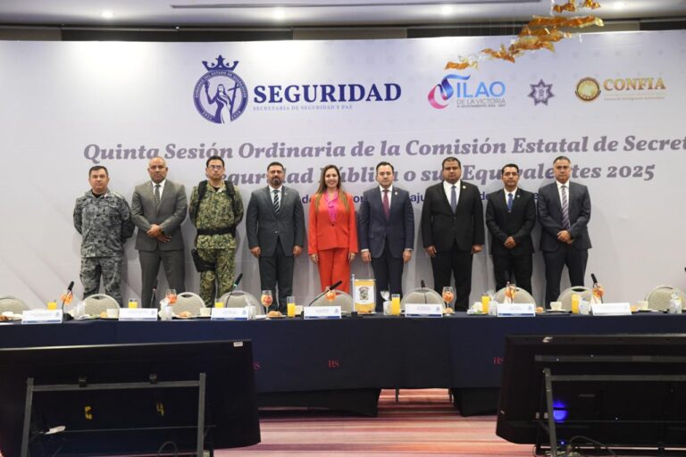 Secretario de Seguridad y Paz reitera llamado a trabajar en coordinación para mantener a la baja los homicidios y delitos de alto impacto