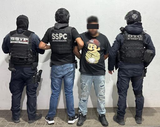 Detienen objetivo prioritario en Dolores Hidalgo vinculado con homicidios y extorsiones