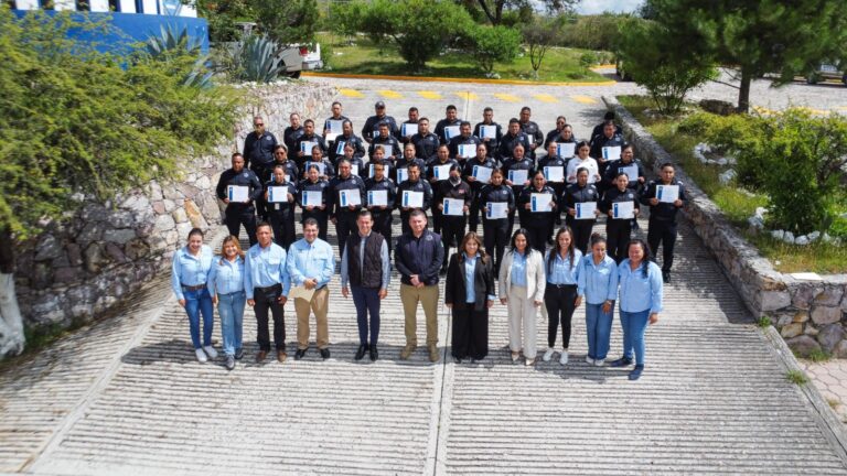 Se capacitan elementos de seguridad ciudadana de San Miguel de Allende
