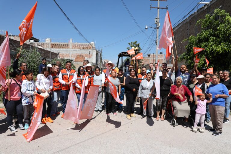 Arranca Alcalde de Cortazar, obras en distintos puntos del municipio