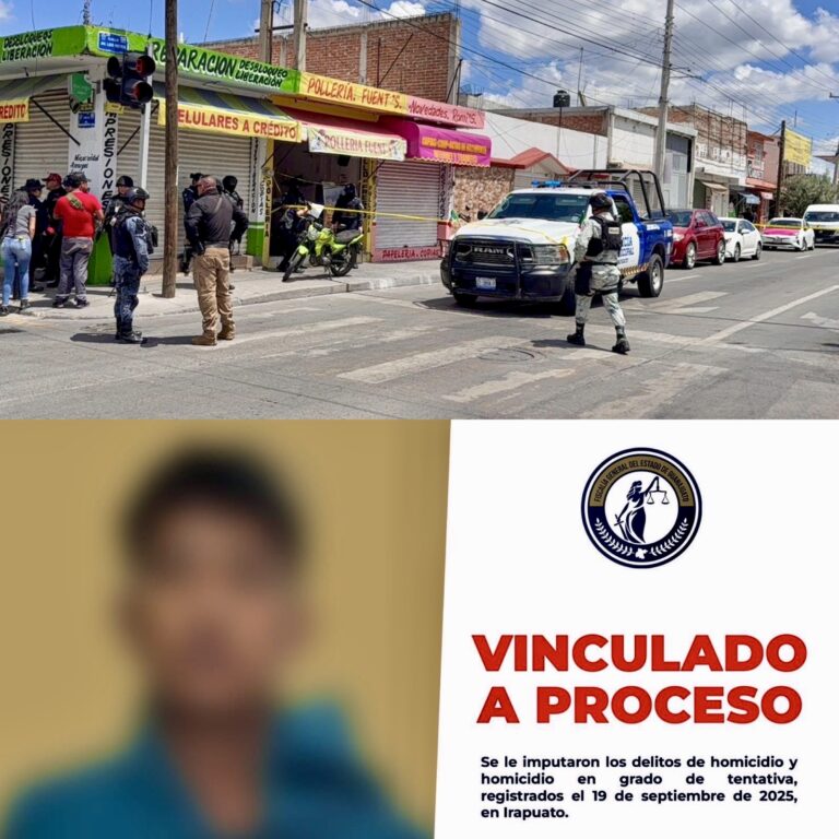 Capturan a responsable de doble homicidio en pollería de Irapuato