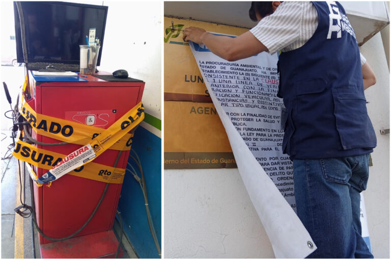 PAOT clausura temporalmente Centro de Verificación Vehicular en Irapuato
