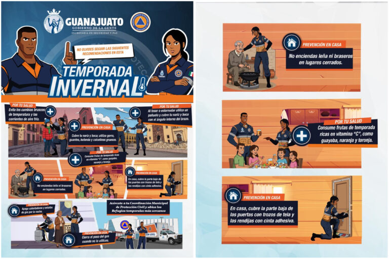 Alertan por bajas temperaturas en Guanajuato; se registrarán de sábado a martes