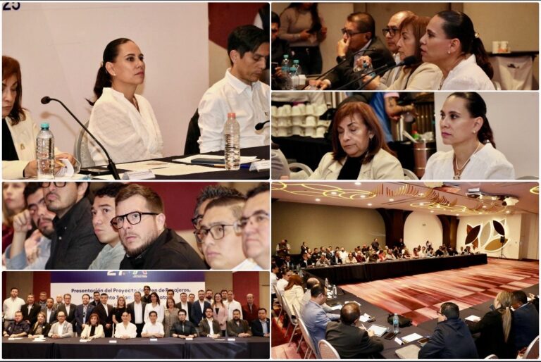 PRESENTAN ANTE REPRESENTANTES CIUDADANOS PROYECTO DEL TREN DE PASAJEROS