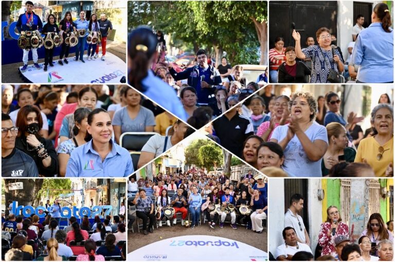 LORENA ALFARO REAFIRMA SU COMPROMISO CON VECINOS DE LA COLONIA MIGUEL HIDALGO