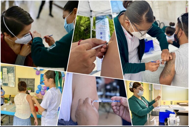 Vacuna IMSS Guanajuato a población contra influenza, COVID-19 y neumococo