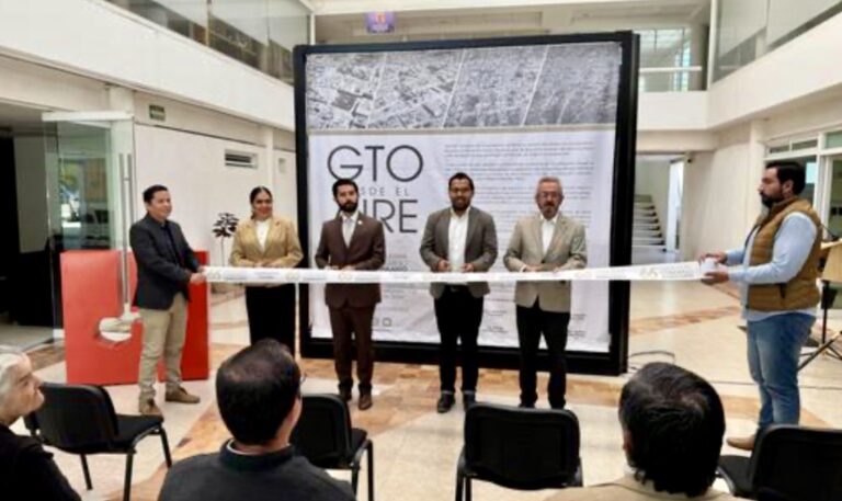 Comparten exposición “GTO desde el Aire” con el Colegio de Arquitectos de León