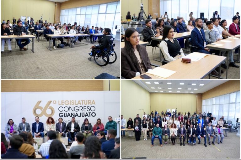 Inician trabajos el Parlamento de las Juventudes Guanajuatenses 2025