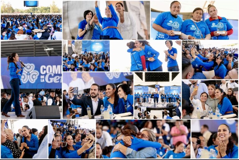 Reconoce Libia Dennise a los Comités de la Gente, por su participación en el desarrollo comunitario de Guanajuato