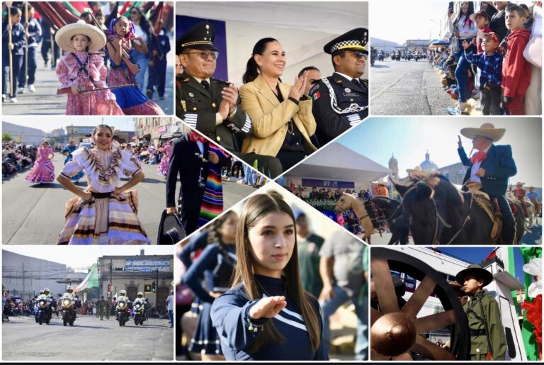 CELEBRAN CON ENTUSIASMO EL 115 ANIVERSARIO DE LA REVOLUCIÓN MEXICANA