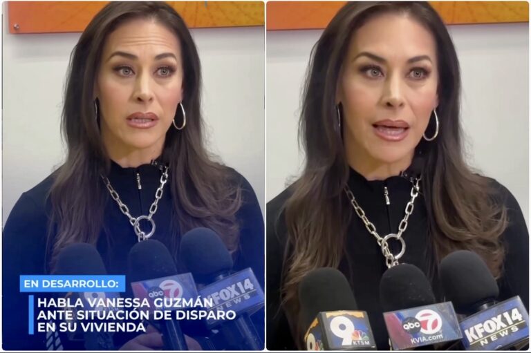 BALEAN LA CASA DE VANESSA GUZMÁN; ACTRIZ ACLARA QUE NO FUE UN ATAQUE DIRECTO