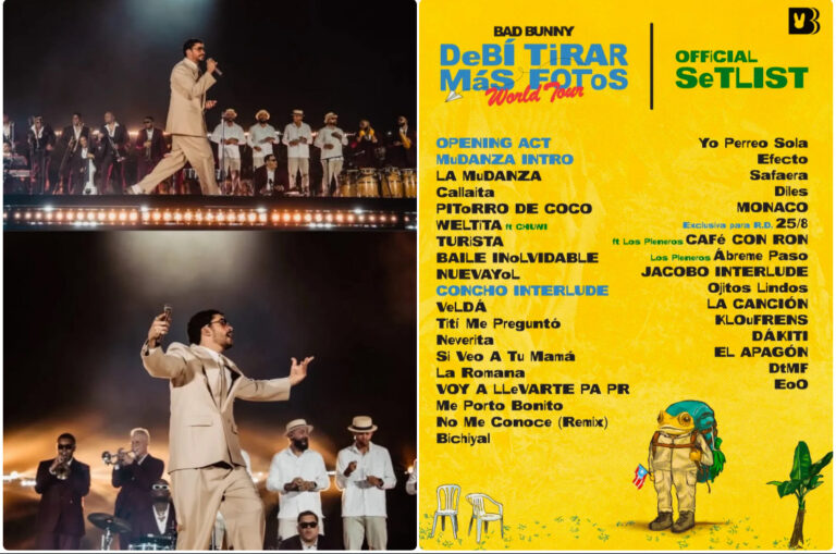 BAD BUNNY ELECTRIZA SANTO DOMINGO AL ARRANCAR SU GIRA MUNDIAL “DEBÍ TIRAR MÁS FOTOS”