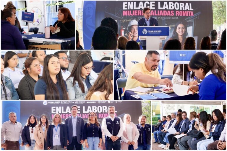 Segundo Enlace Laboral ‘Aliadas’ en Romita ofrece más de 300 vacantes