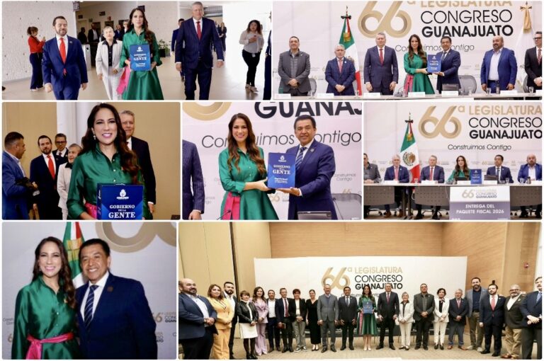 Entrega Gobernadora el Paquete Fiscal 2026 al Congreso del Estado