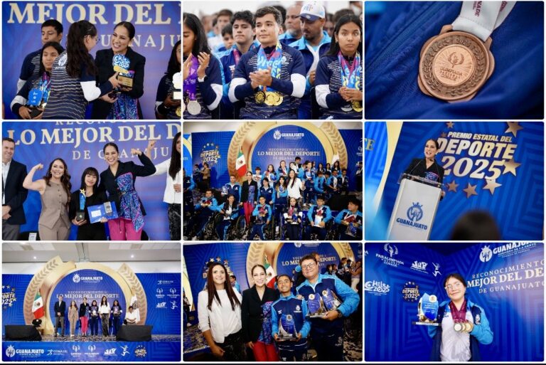 Reconoce Gobernadora a lo mejor del deporte de Guanajuato