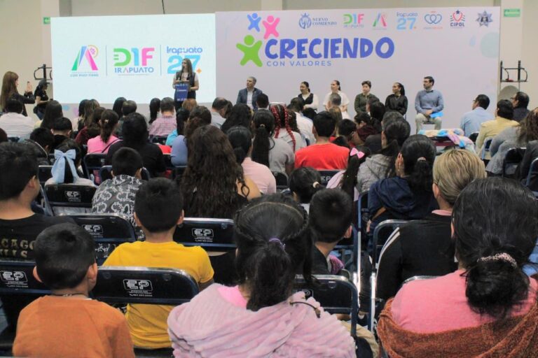 Inicia la tercera generación del programa “Creciendo con Valores”