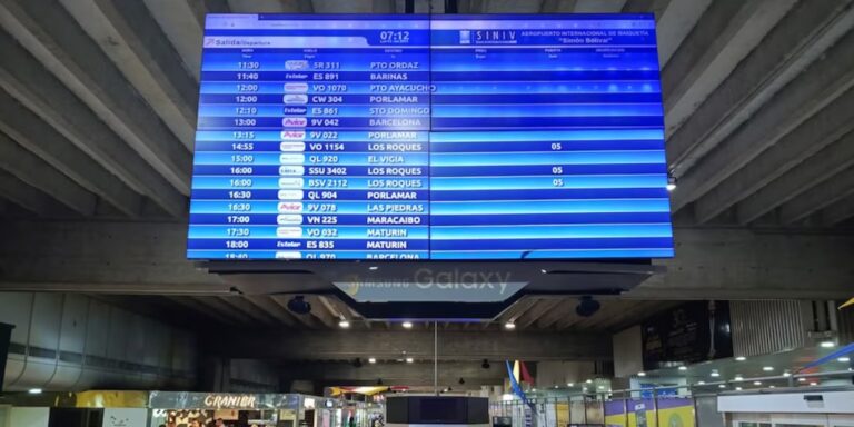 Aerolíneas cancelan vuelos a Venezuela tras alerta de seguridad de EU por aumento de actividad militar