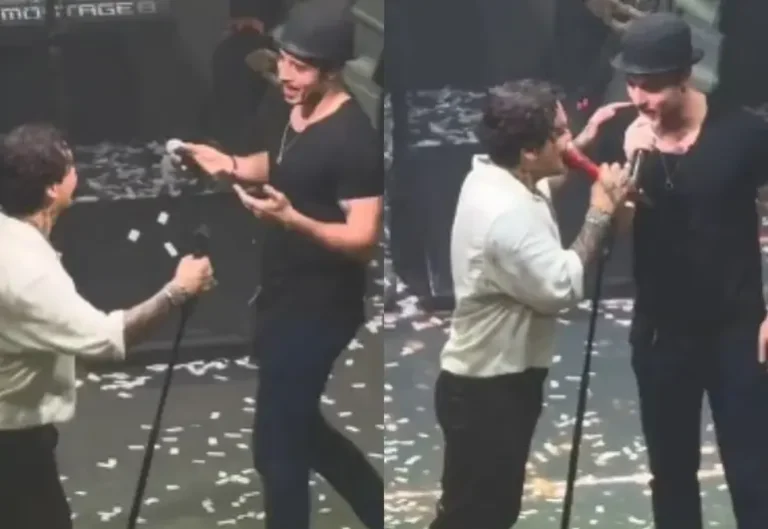 José Madero y Christian Nodal protagonizan supuesto altercado por Ángela Aguilar