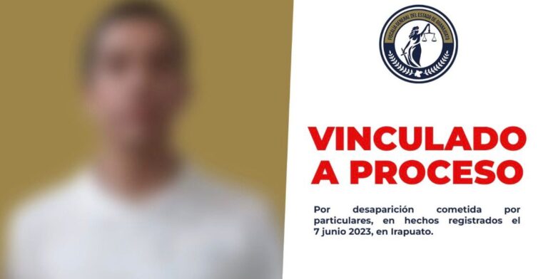 Vinculan a proceso a Alan Gesaín por desaparición cometida por particulares en Irapuato