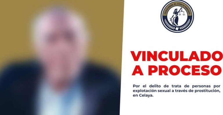 Sexagenario es enviado a prisión preventiva por trata de menores en Celaya