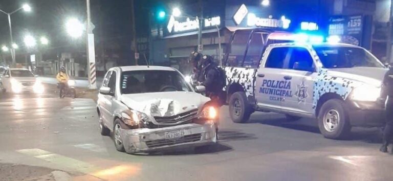 Persecución en Celaya desata caos