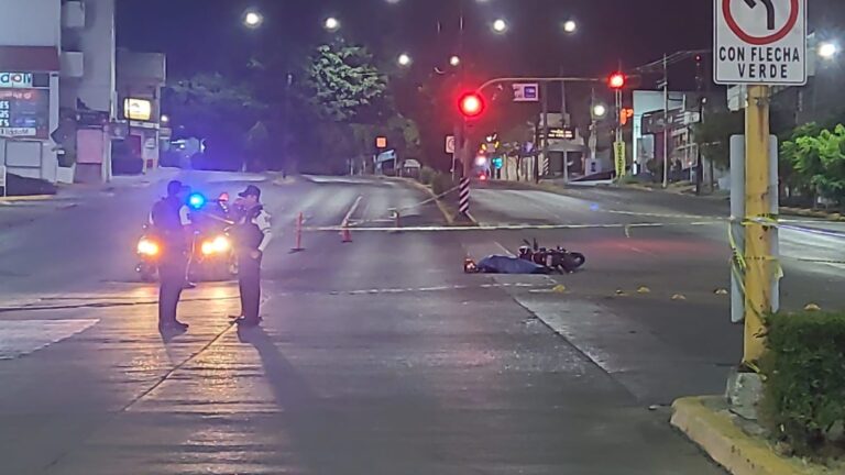 Motociclista pierde la vida en accidente