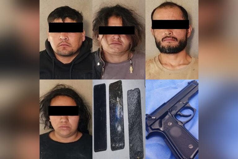 Gabinete de Seguridad catea inmueble en Salamanca y detiene a 4 personas por presuntos ilícitos