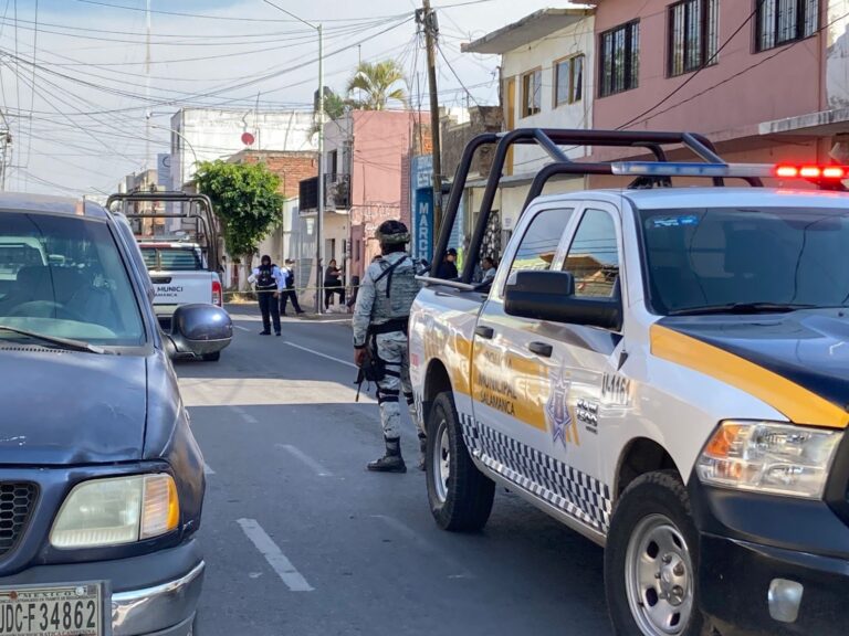 Ataque armado en zona centro de Salamanca deja un hombre sin vida