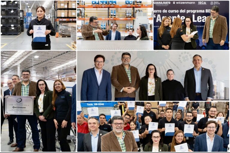 Guanajuato impulsa el desarrollo profesional y la empleabilidad con el programa Bécat “Agentes Lean”