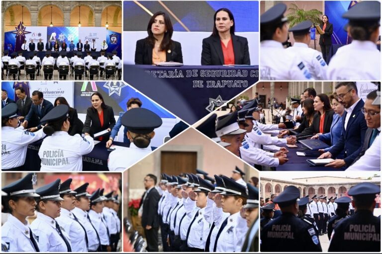 FORTALECEN POLICÍA DE PROXIMIDAD EN IRAPUATO CON NUEVOS CADETES