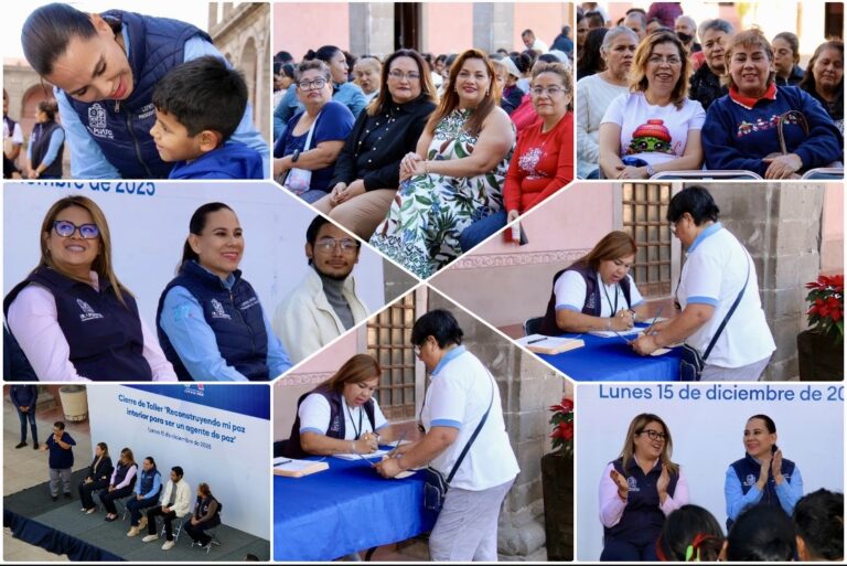 FORTALECEN LA PAZ INTERIOR Y FORMAN AGENTES DE PAZ