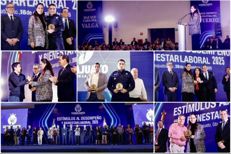 Entrega Gobernadora Estímulos al Desempeño y Bienestar Laboral 2025.