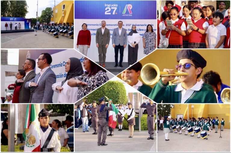 CONMEMORAN 202 AÑOS DE GUANAJUATO COMO ESTADO LIBRE Y SOBERANO