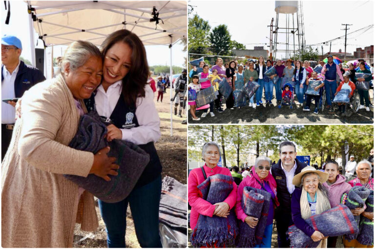 Culmina DIF Estatal Campaña Invernal con entrega de cobijas en 46 municipios