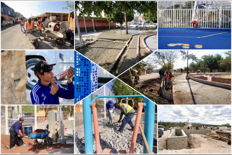 SE EMBELLECEN PARQUES Y PLAZAS PARA IRAPUATENSES