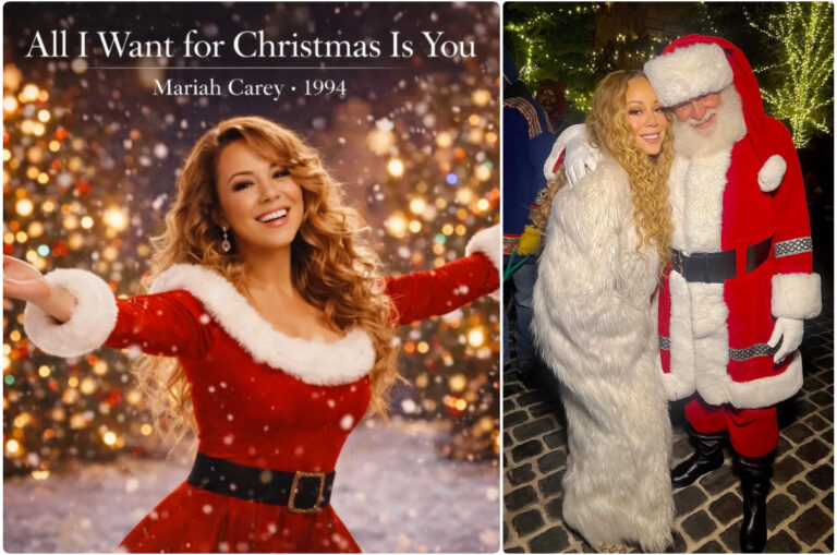 MARIAH CAREY HACE HISTORIA: “ALL I WANT FOR CHRISTMAS IS YOU” REGRESA AL TOP 10 Y SUMA 100 SEMANAS EN LA CIMA
