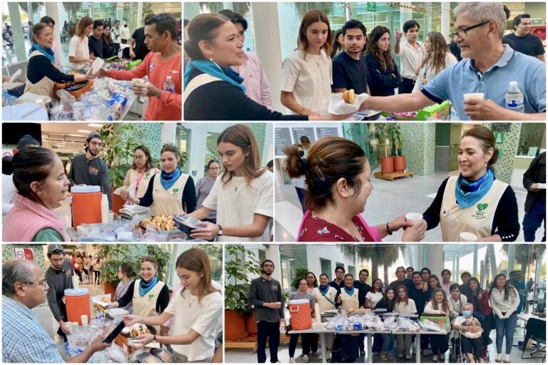 Alumnos de Universidad Iberoamericana ofrecen ‘Un Cafecito con el Voluntariado’ del IMSS Guanajuato