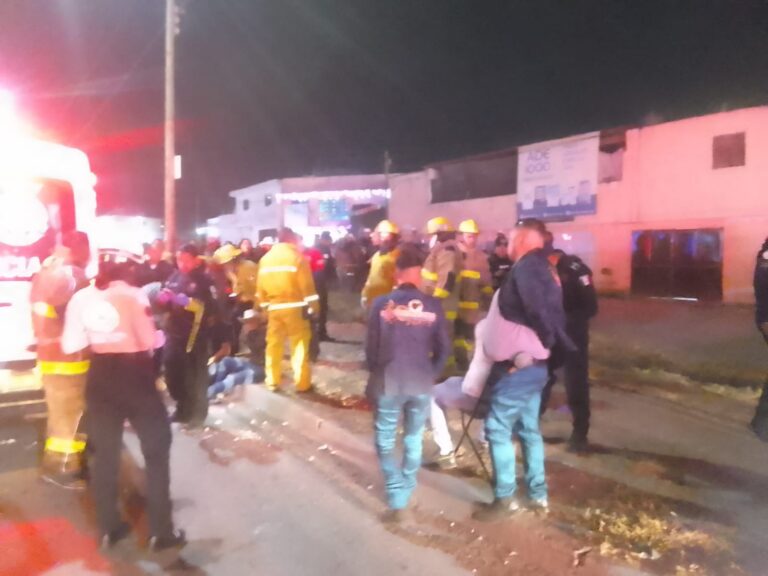 Reportan fuera de peligro a 9 músicos heridos por explosión de camioneta con pirotecnia en León