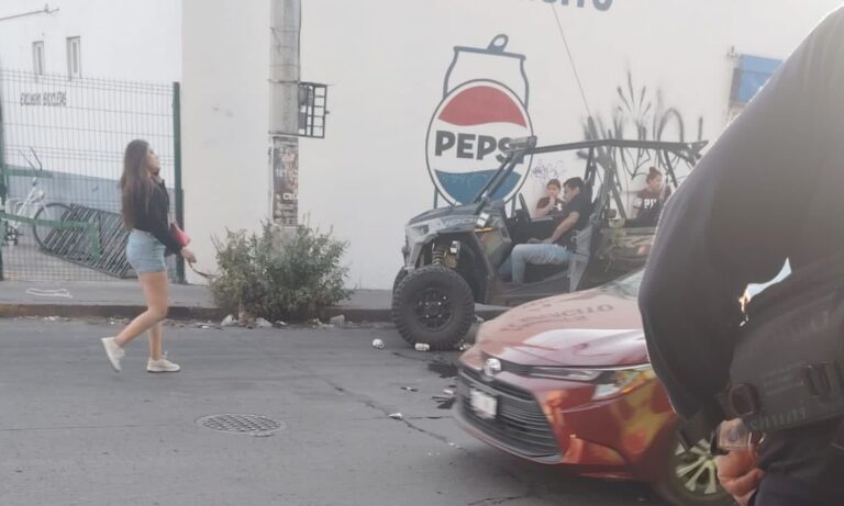 Choque entre razers deja 1 herido grave