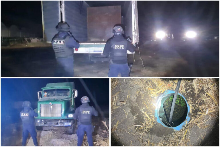 Desmantela Secretaría de Seguridad y Paz punto de almacenamiento clandestino de hidrocarburo en Villagrán