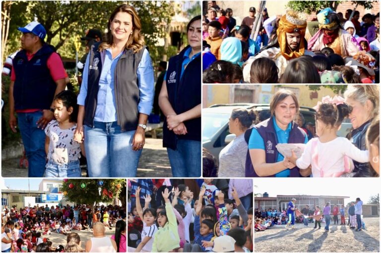 ARRANCA DIF IRAPUATO “REGALANDO SONRISAS” EN COMUNIDADES RURALES