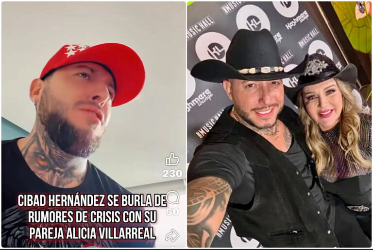CIBAD HERNÁNDEZ PODRÍA ESTAR MOLESTO CON ALICIA VILLARREAL POR NEGARSE A PRESTARLE 15 MIL DÓLARES