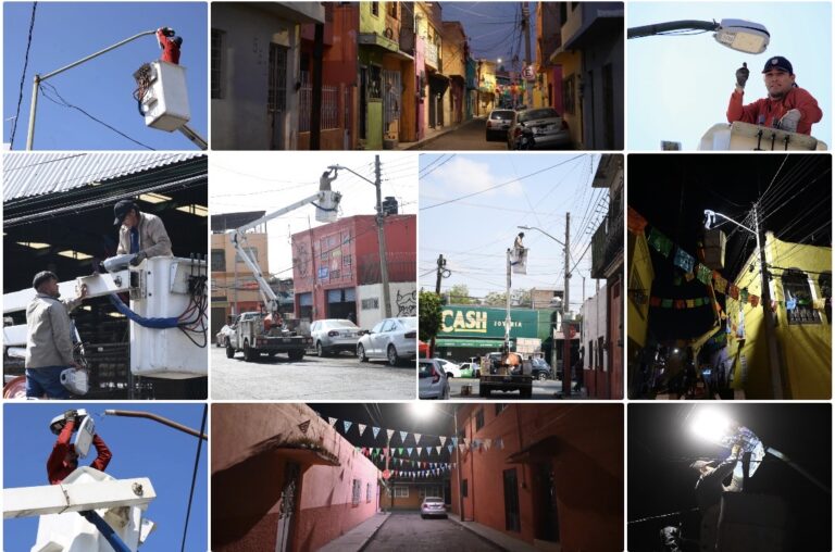 IRAPUATO BRILLA: VA AL 40 % MODERNIZACIÓN DEL ALUMBRADO PÚBLICO
